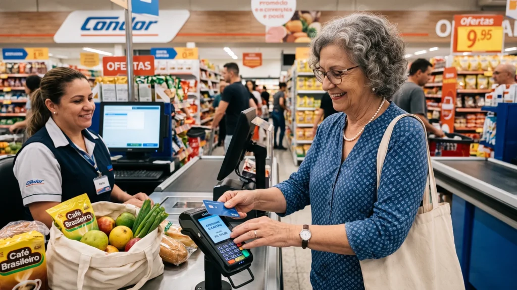 Cartão por aproximação conquista 60% dos brasileiros 60+