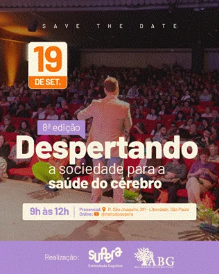 Evento gratuito com Beth Goulart debate saúde do cérebro após os 60