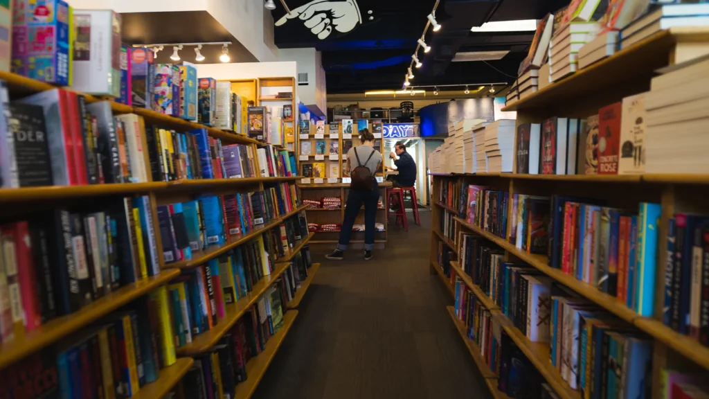 Livrarias e cafés revelam uma nova perspectiva em Washington DC